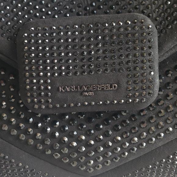 Karl Lagerfeld black purse - Picture 4 of 9